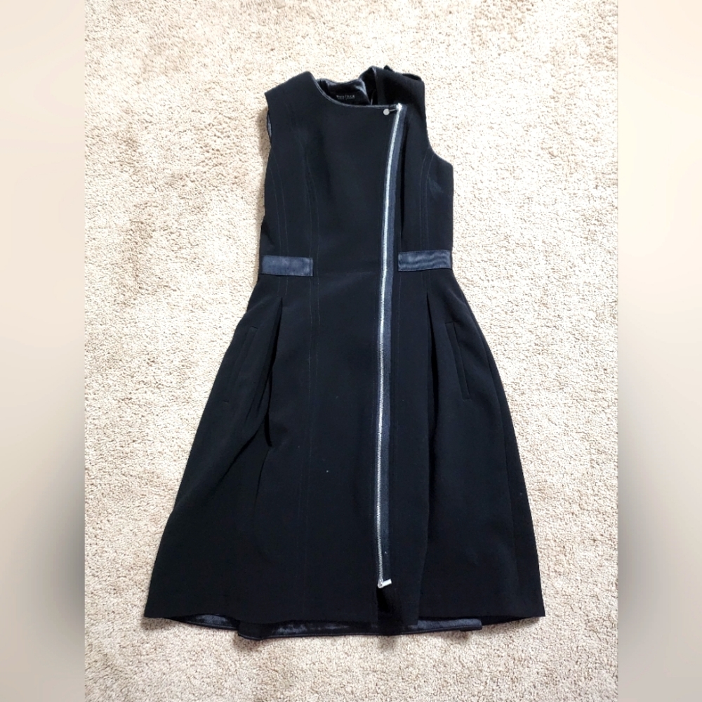 Black Zipper Dress